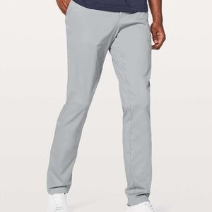 Lululemon Commission Classic Swift Cotton Pant - Men's Size 34 X 32 - Gray